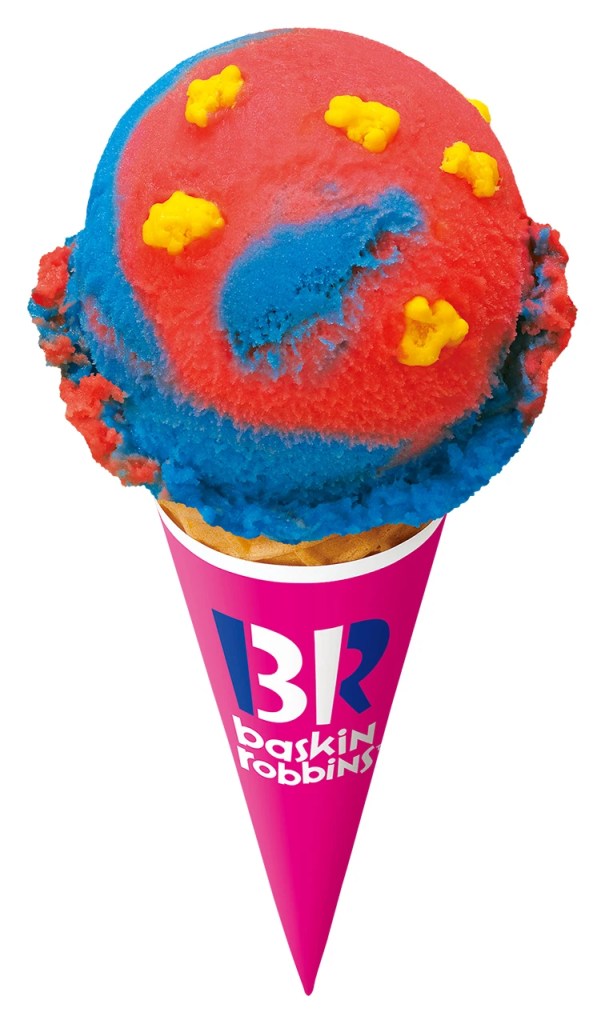 2025 마리오 x 일본 베스킨라빈스 슈퍼마리오 프루츠 서머 소르베