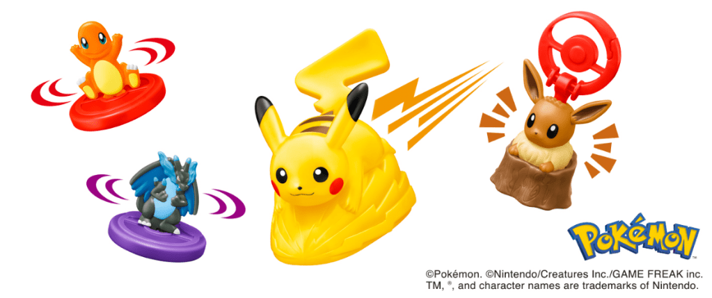 25년 8월 일본 맥도날드 해피밀 포켓몬 종합