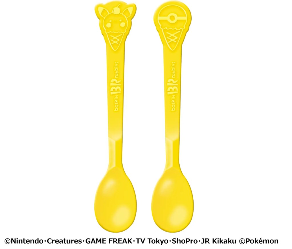 25년 8월 일본 베스킨라빈스 콜라보 한정 스푼