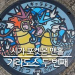포켓몬 오쓰시 맨홀 갸라도스 두번째 대표