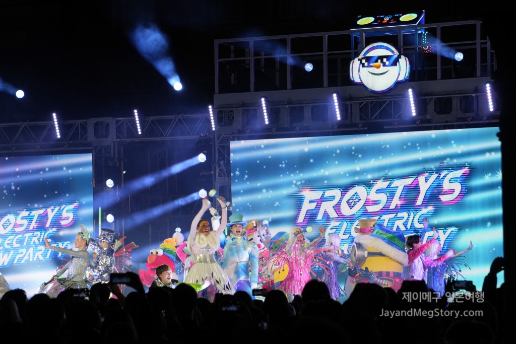 25 유니버셜 스튜디오 재팬 크리스마스  24의 프로스티 쇼