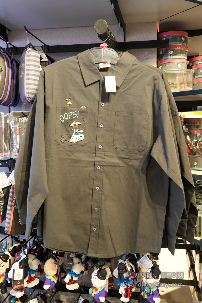 2025 유니버셜 스튜디오 재팬 스누피 할로윈 굿즈 셔츠