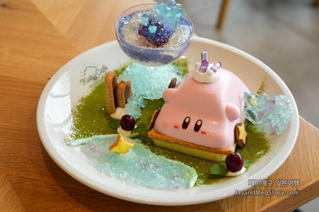 오사카 커비 카페 케이크 1