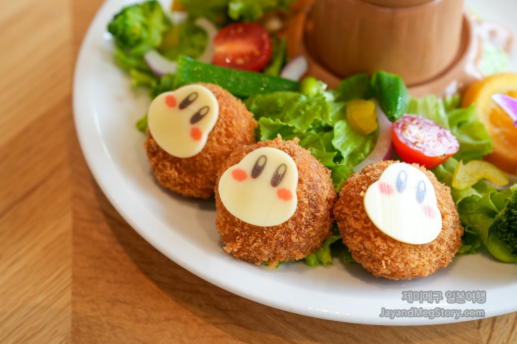 오사카 커비 카페 라이스 고로케 2