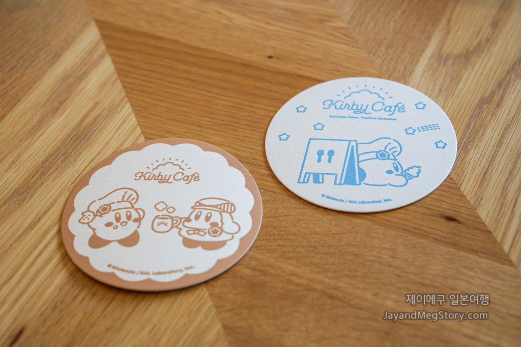 오사카 커비 카페 한정 코스터