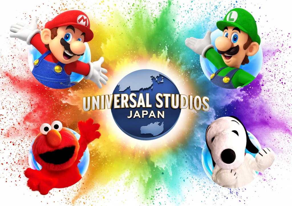 유니버셜 스튜디오 재팬 25주년 Discover U!!! 4 캐릭터들