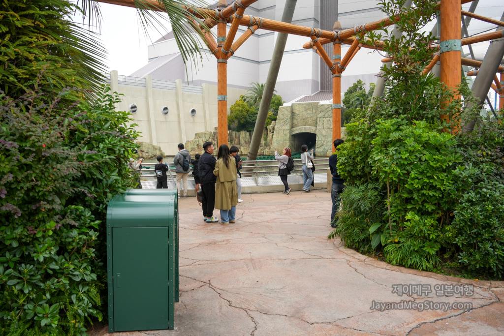 유니버셜 스튜디오 재팬 흡연실 위치 쥬라기 공원 흡연구역