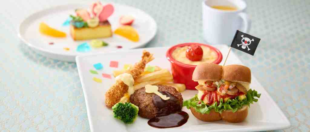 유니버셜 스튜디오 재팬 원피스 키즈 플레이트